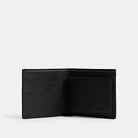 3 In 1 Wallet With Coach Graphic