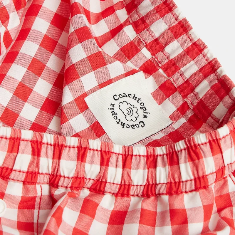 Coachtopia Loop Gingham Boxer Shorts