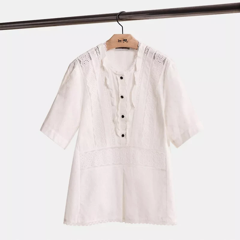 Restored Broderie Anglaise Top