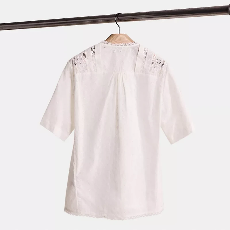Restored Broderie Anglaise Top