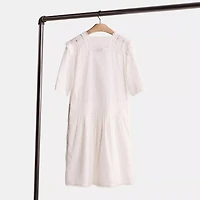 Restored Broderie Anglaise Mini Dress