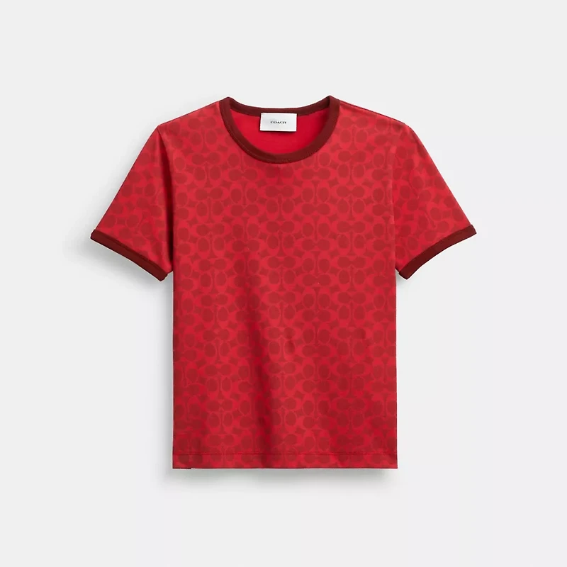Signature Ringer T-Shirt Organic Cotton