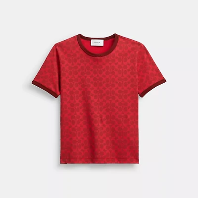 Signature Ringer T-Shirt Organic Cotton