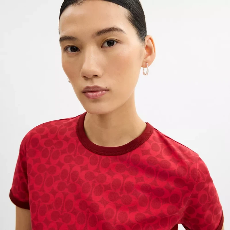 Signature Ringer T-Shirt Organic Cotton