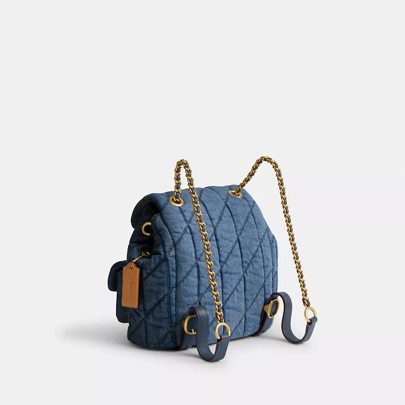 Tabby Backpack With Quilting