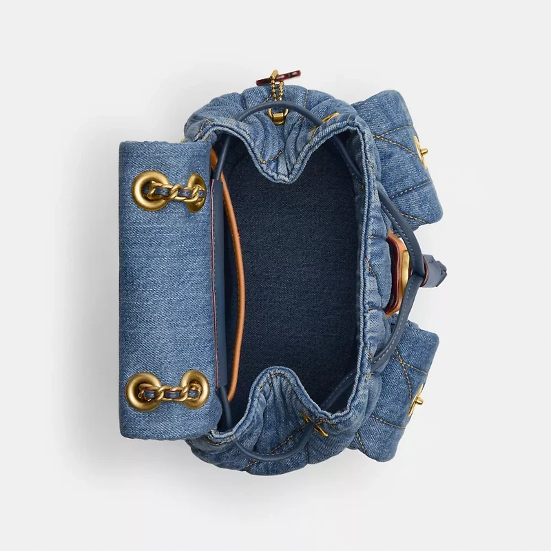 Tabby Backpack With Quilting