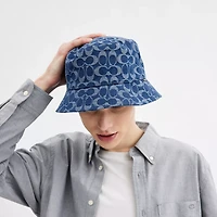 Signature Denim Bucket Hat