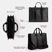 Wesley Tote In Signature Canvas