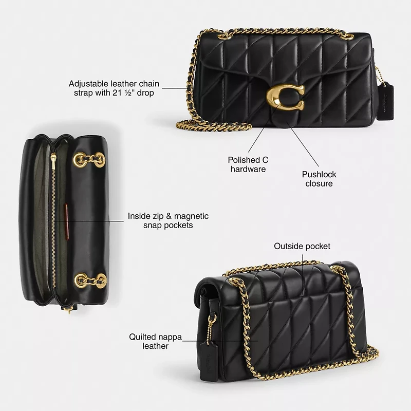 Tabby Shoulder Bag 26 With Pillow Quilting