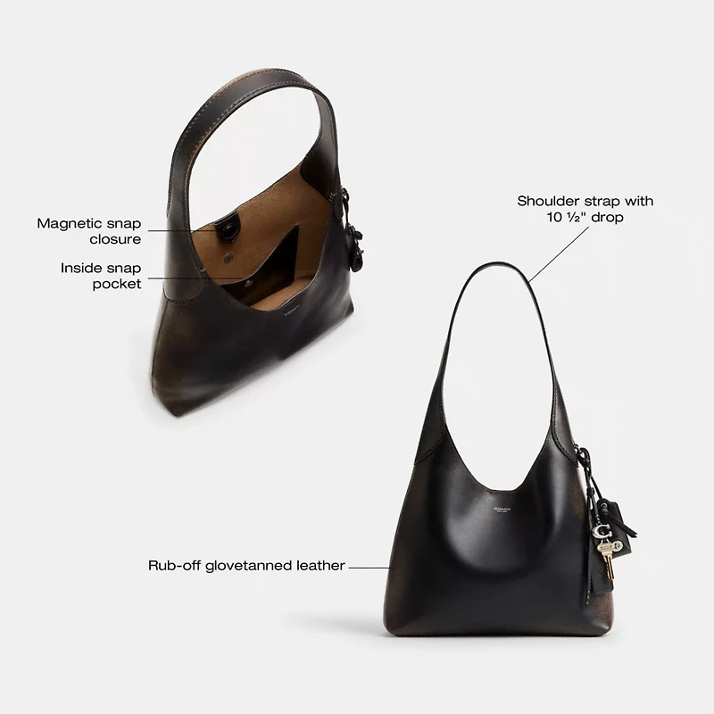 Brooklyn Shoulder Bag 28 In Loved Leather