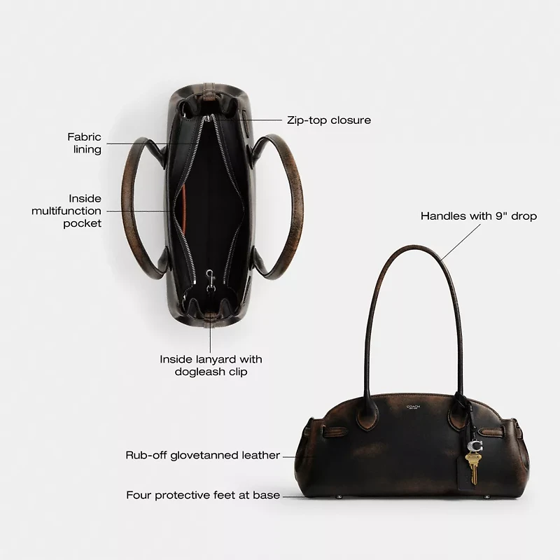 Empire Carryall Bag 34 In Loved Leather
