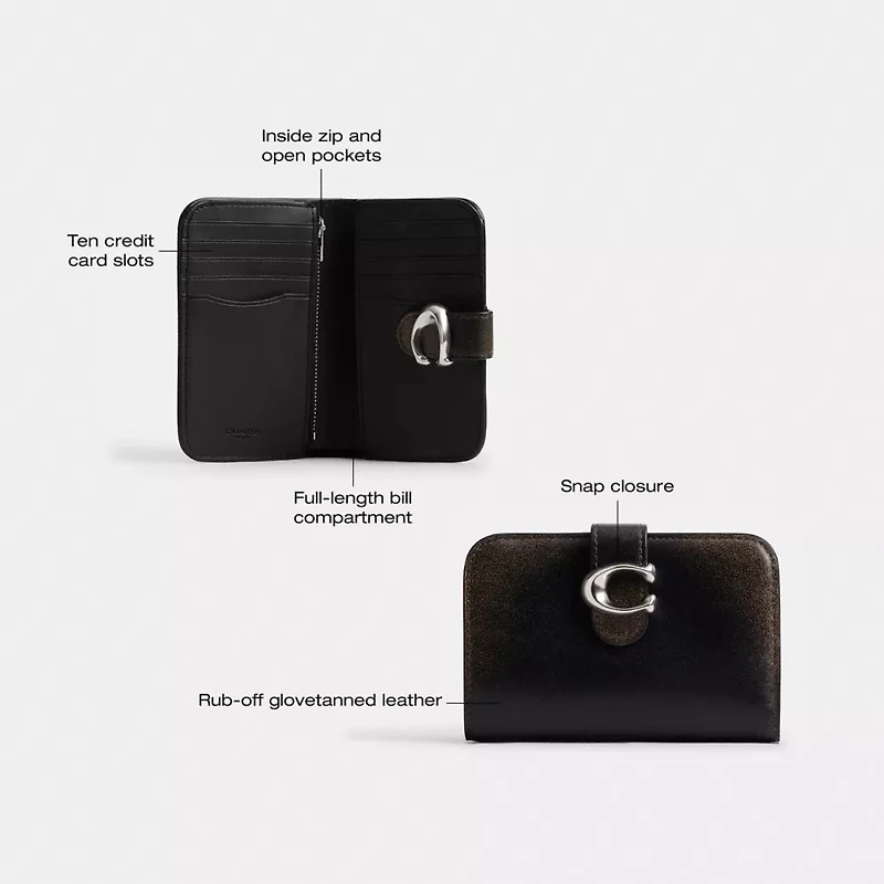Tabby Wallet In Loved Leather