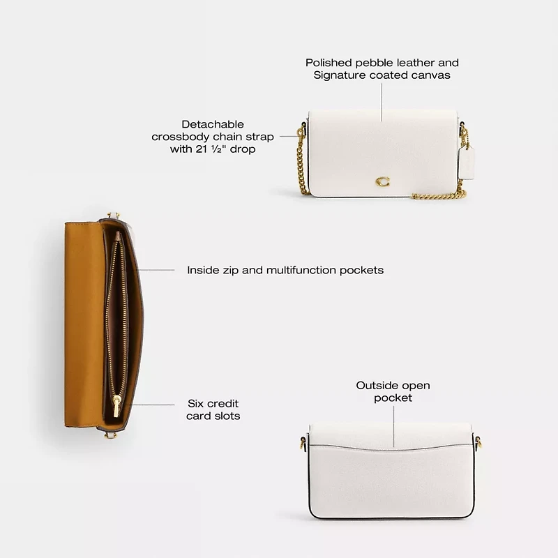 Mila Crossbody Bag With Signature Canvas