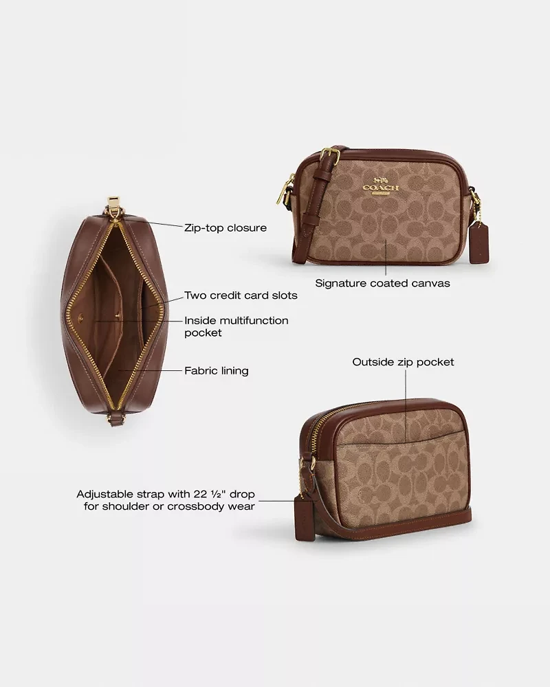 Mini Jamie Camera Bag Signature Canvas