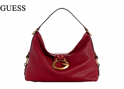 Guess Camden Shoulder Hand Bag: RED