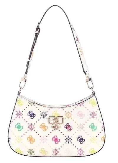 Guess  Emelie Logo Shoulder bag : wht