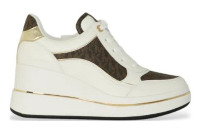 Michael Kors Emmy Wedge Trainer : Brw Multi