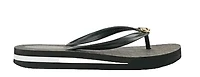 Michael Kors Posie Flip Flop Sandals : BLK