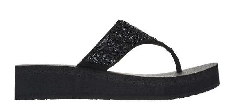 Skechers Women's Wedge Sandal Vinyasa - New Glamour: bbk