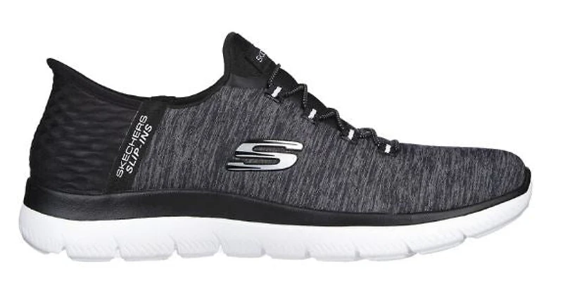 Skechers Women's Summit Slip-ins Sneakers: BKW WIDE WIDTH