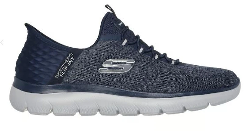 Skechers Men's Slip-ins: Summits - Key Pace: NVY Wide Width