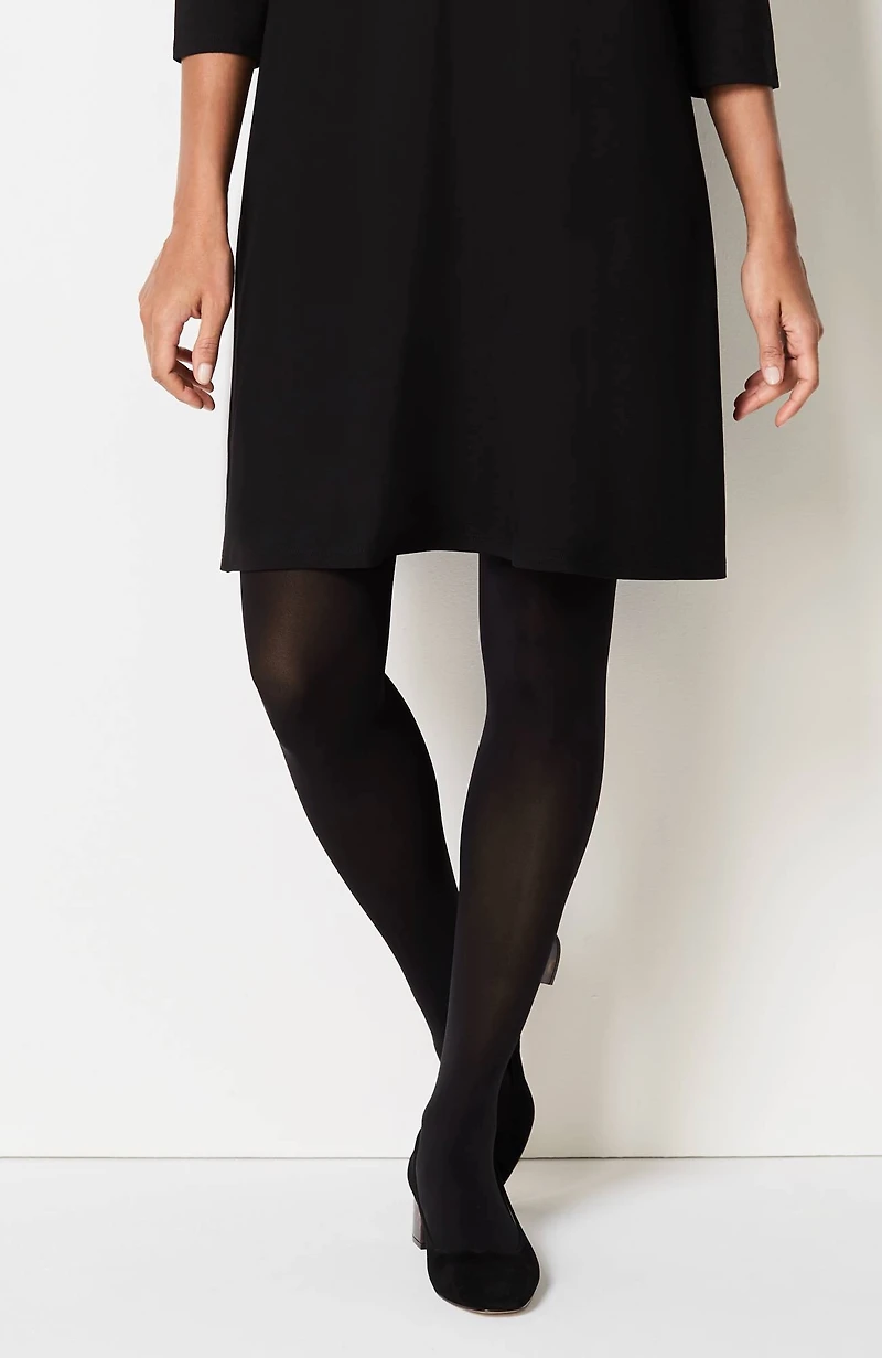 solid microfiber tights