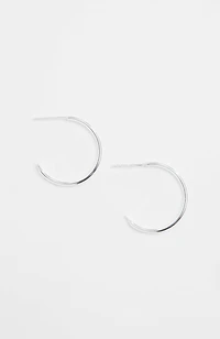 sterling silver hoops