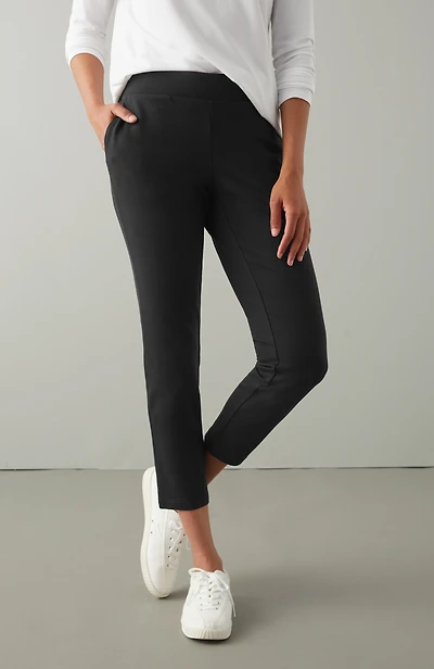 pure jill affinity slim-leg crops