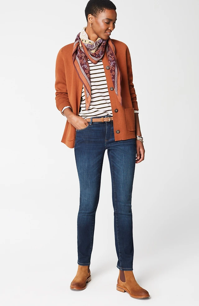 relaxed boat-neck tee