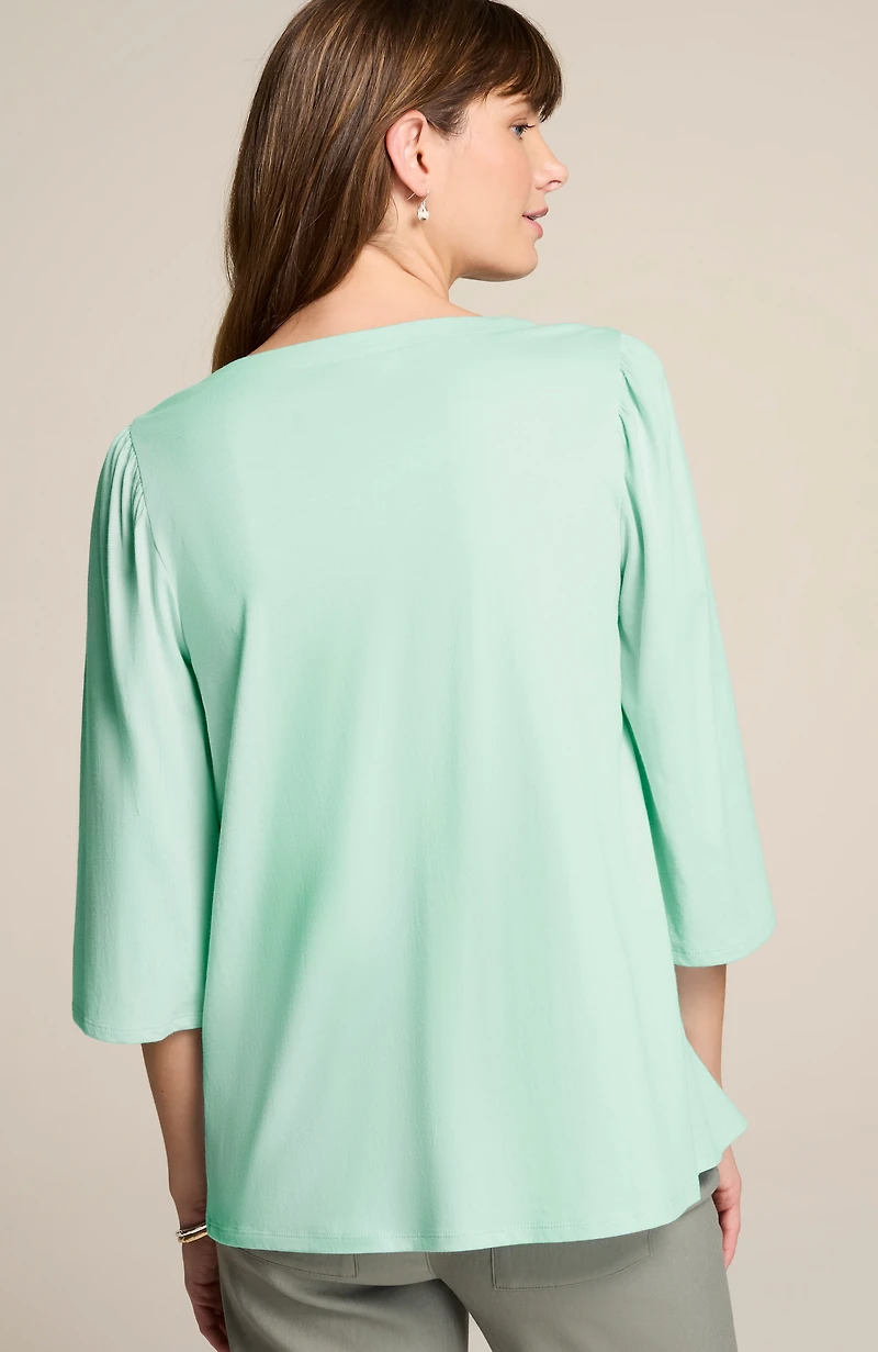 soft & light knit top