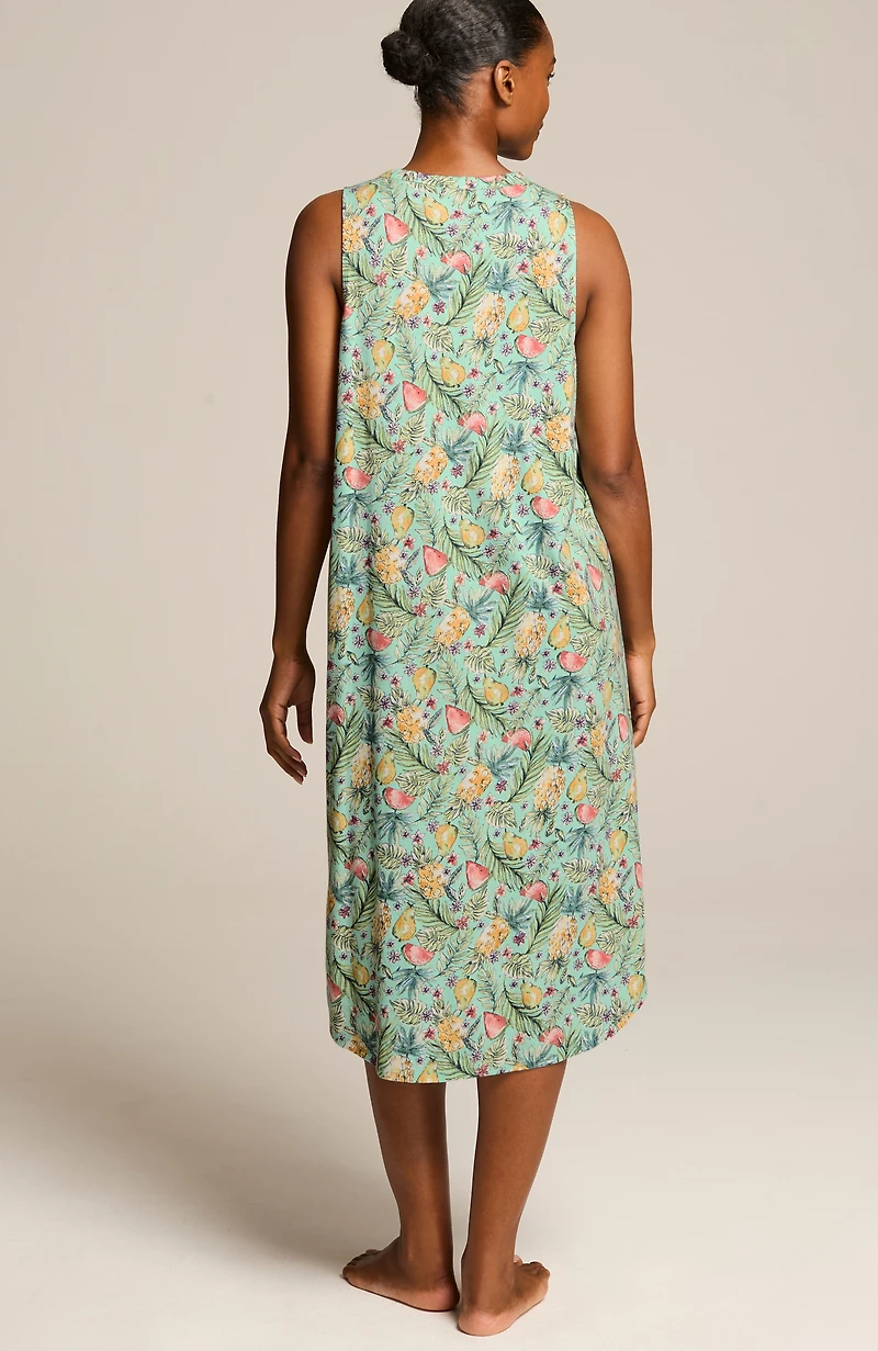 sleep ultrasoft henley gown