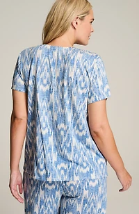 sleep ultrasoft v-neck tee