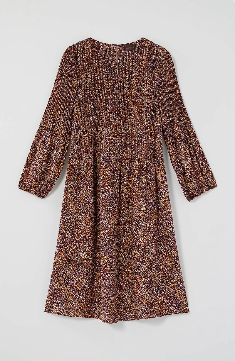 wearever sunburst-pleated dress