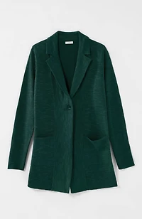 textured sweater-jacket