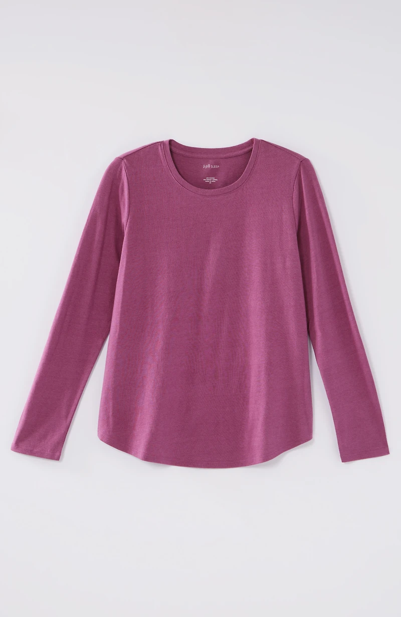 sleep ultrasoft long-sleeve top