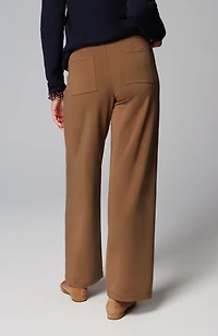 pure jill affinity pull-on wide-leg pants