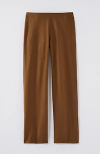 pure jill affinity pull-on wide-leg pants
