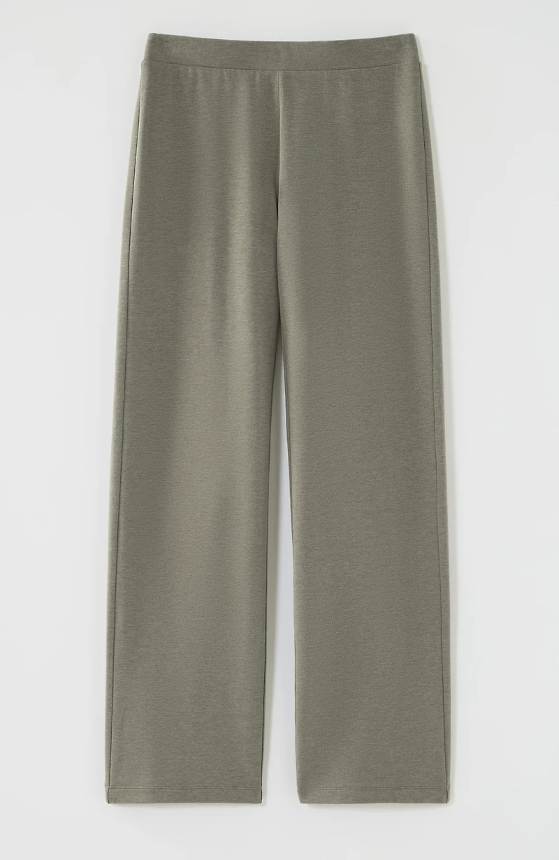 pure jill affinity pull-on wide-leg pants