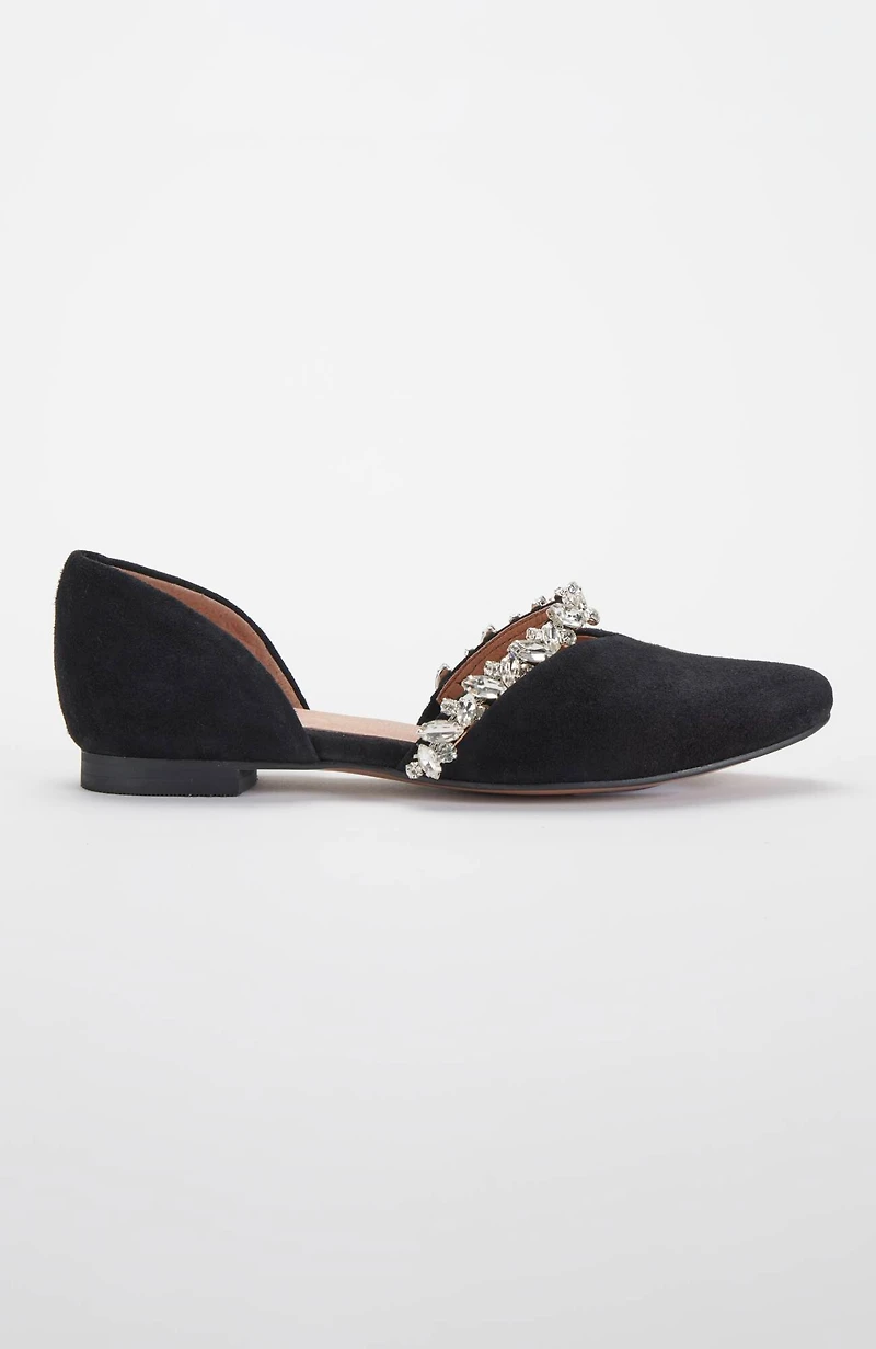 embellished d‘orsay flats