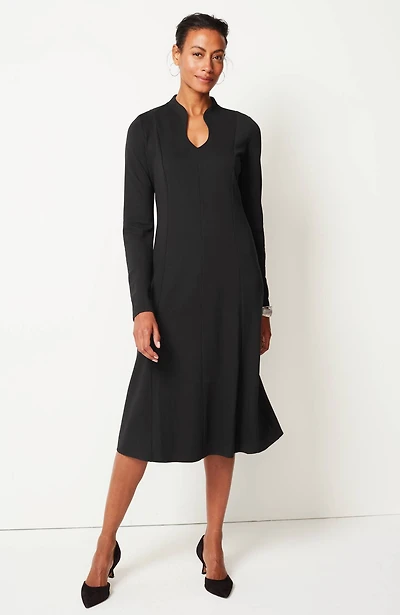 wearever double-face jersey dress