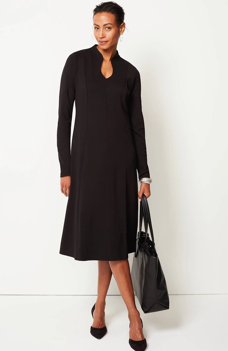 wearever double-face jersey dress