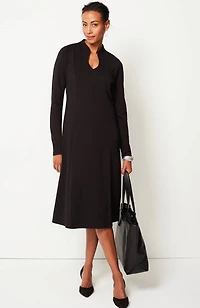 wearever double-face jersey dress
