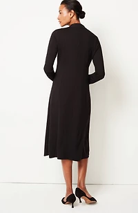 wearever double-face jersey dress