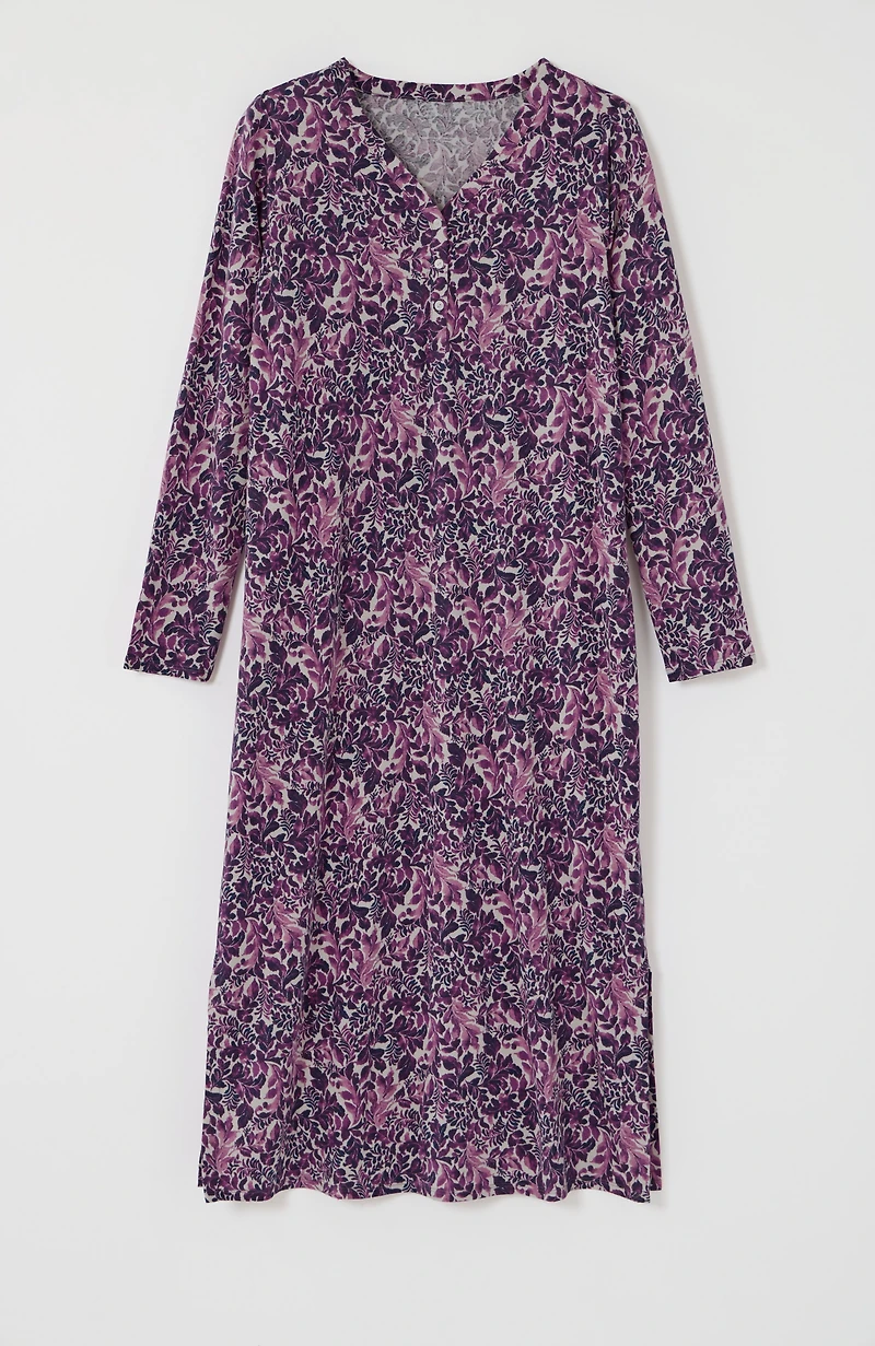 sleep ultrasoft long sleeve gown