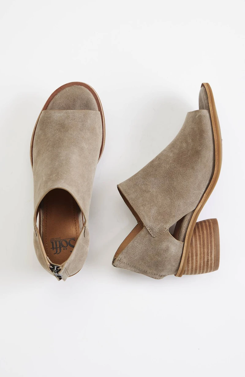 sofft® carleigh peep-toe booties