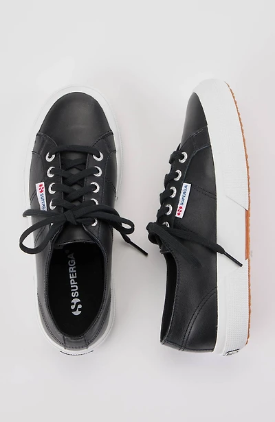 superga® 2750 nappa leather sneakers