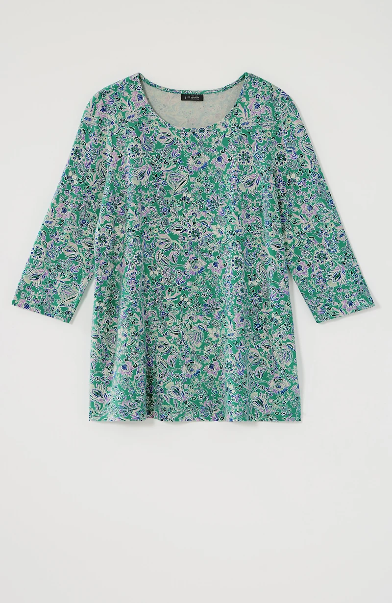 wearever ballet-sleeve crew-neck top