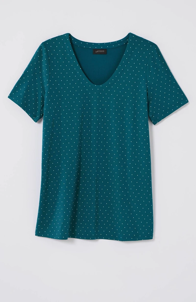 wearever soft-v-neck tee