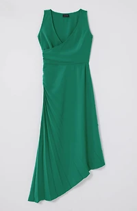 wearever asymmetrical pleated dress