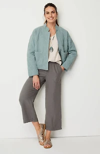 pure jill soft-v-neck layering tank